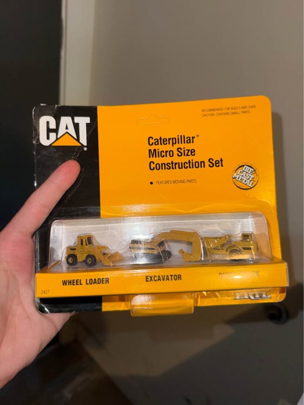 ERTL Caterpillar Micro Size Construction Set
